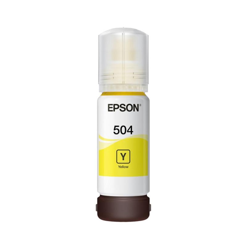 EPSON BOTELLA DE TINTA T504 AMARILLA
