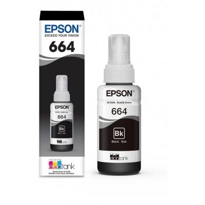 EPSON BOTELLA DE TINTA T664 NEGRA