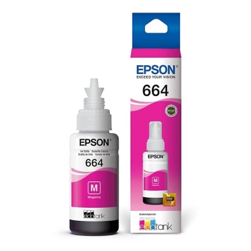 EPSON BOTELLA DE TINTA T664 MAGENTA
