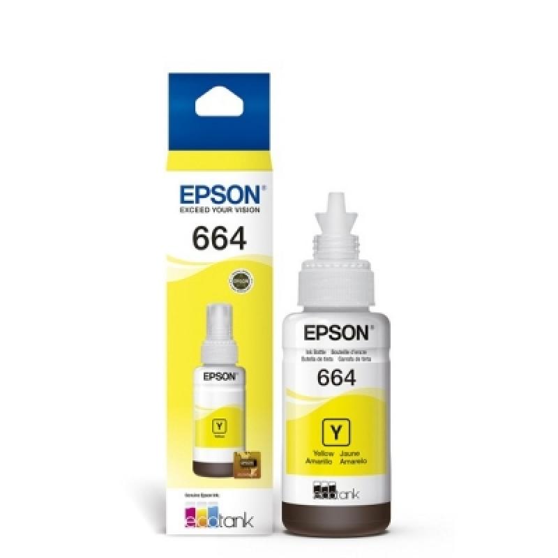 EPSON BOTELLA DE TINTA T664 AMARILLA