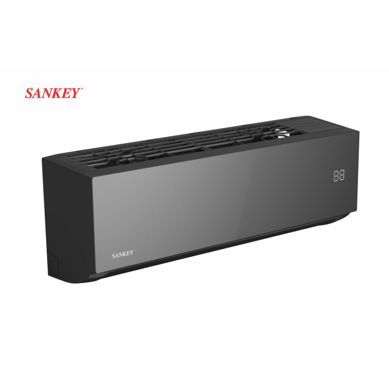 SANKEY AIRE ACONDICIONADO INVERTER DE 17500BTU DISEÃ‘O NEGRO ESPEJO ES18INVW7