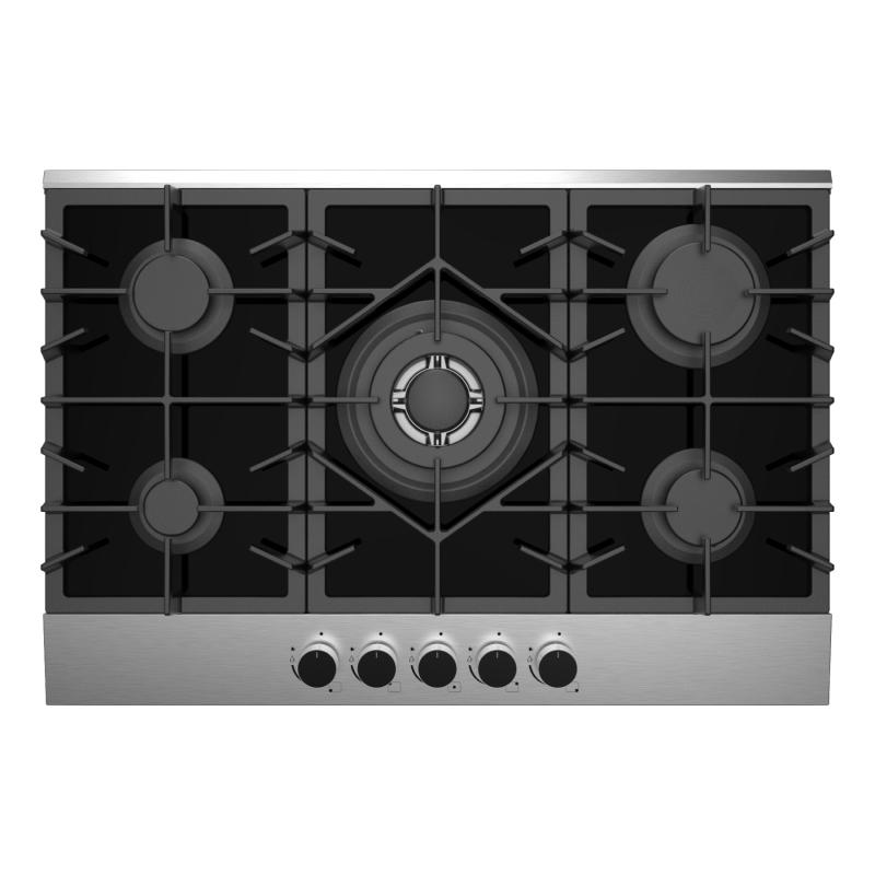 DRIJA ESTUFA EMPOTRABLE A GAS DE 5 QUEMADORES FERRARA 76