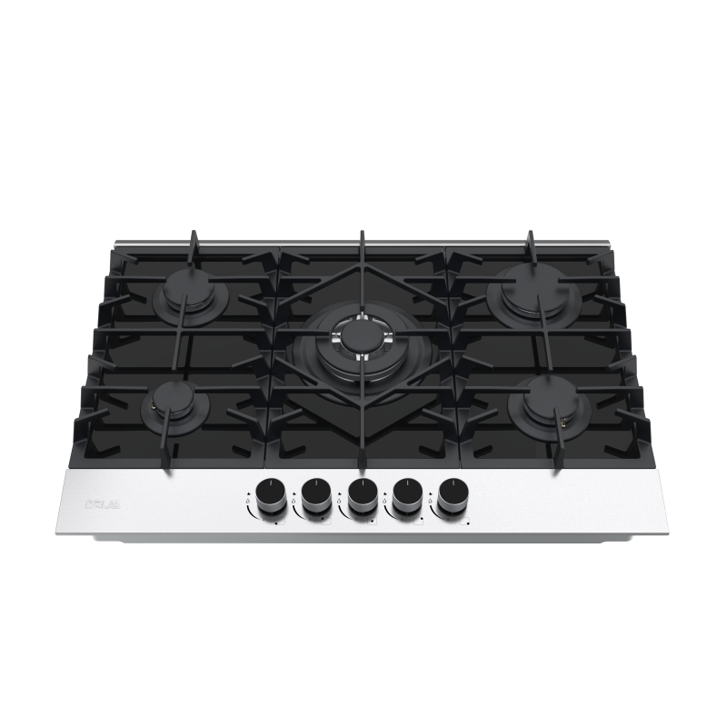 DRIJA ESTUFA EMPOTRABLE 76CM A GAS DE 5 QUEMADORES FERRARA 76