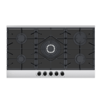 DRIJA ESTUFA EMPOTRABLE A GAS 5 QUEMADORES MESA DE VITROCERAMICA FERRARA90