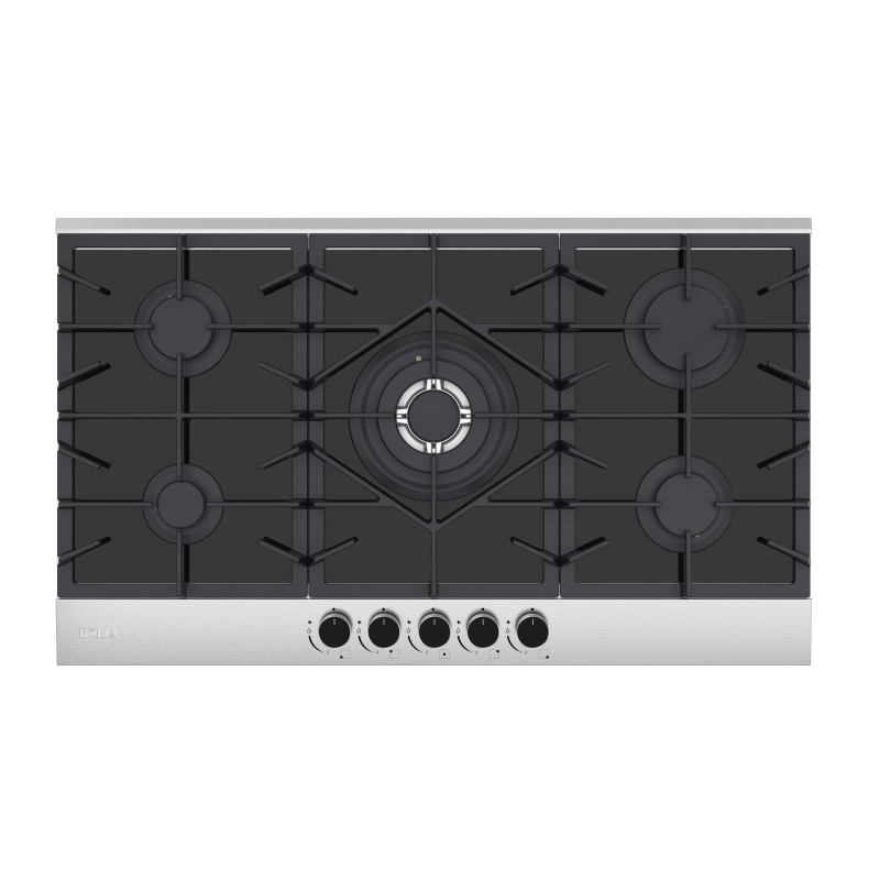 DRIJA ESTUFA EMPOTRABLE A GAS 5 QUEMADORES MESA DE VITROCERAMICA FERRARA90