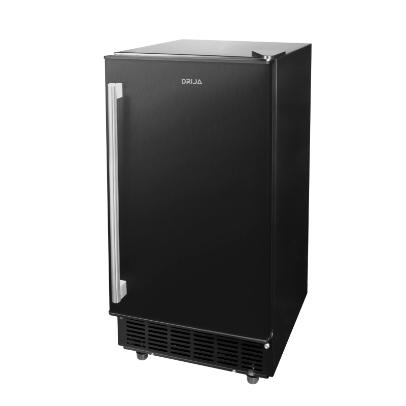 DRIJA FABRICADOR DE HIELO EMPOTRABLE DE 36KG/24H COLOR NEGRO