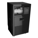 DRIJA FABRICADOR DE HIELO EMPOTRABLE DE 45KG/24H COLOR NEGRO