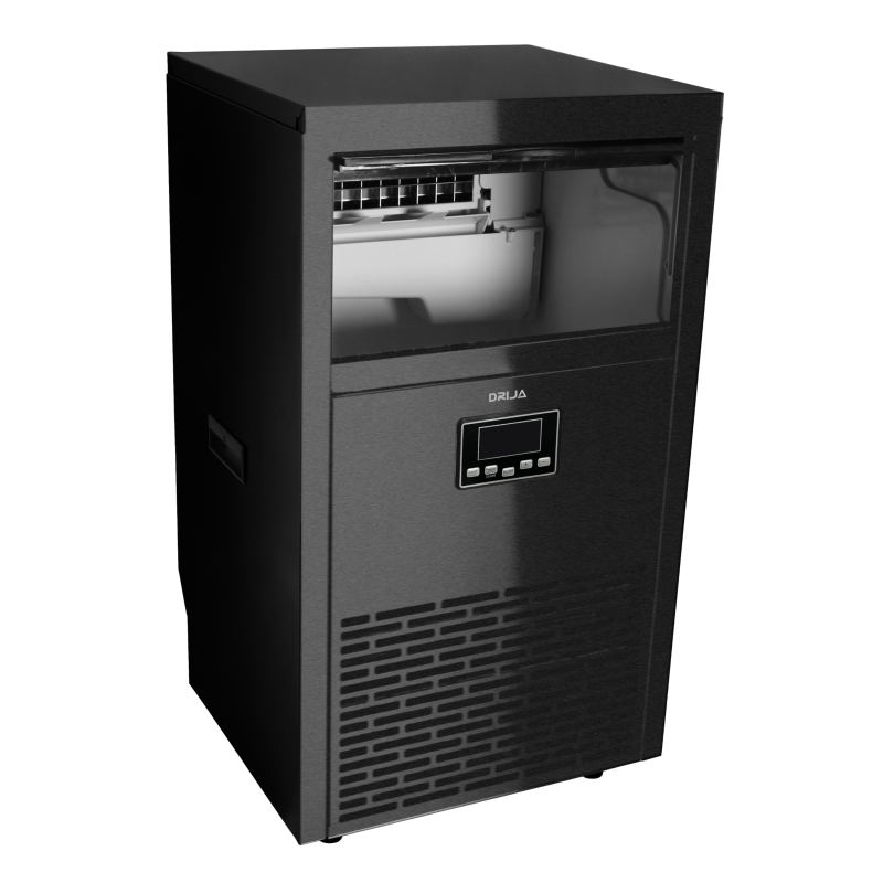 DRIJA FABRICADOR DE HIELO EMPOTRABLE DE 45KG/24H COLOR NEGRO
