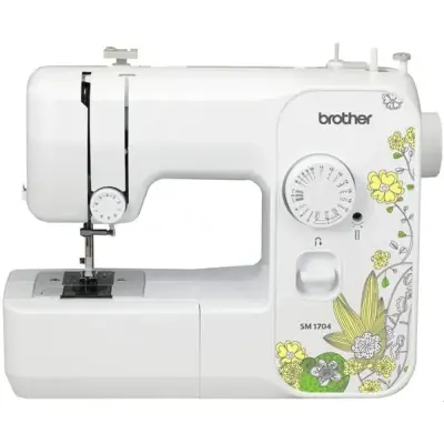 Brother Máquina de coser con 17 puntadas integradas y 38 funciones de puntadas 1704