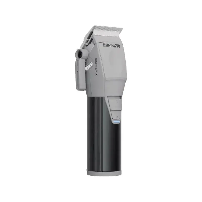 Babyliss pro Cortadora de cabello profesional gris 6800 rpm con palanca ajustable para el cortecorefx 86