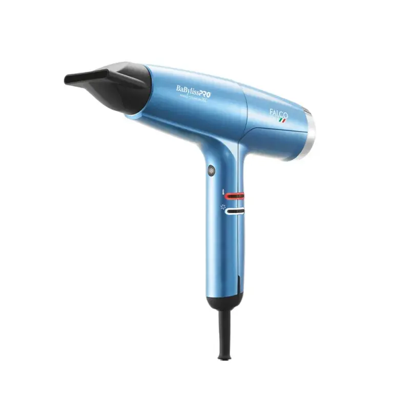 Babyliss pro Secador de cabello profesional italiano nano titanium de alta velocidad falcon xl 2000w 8550ux