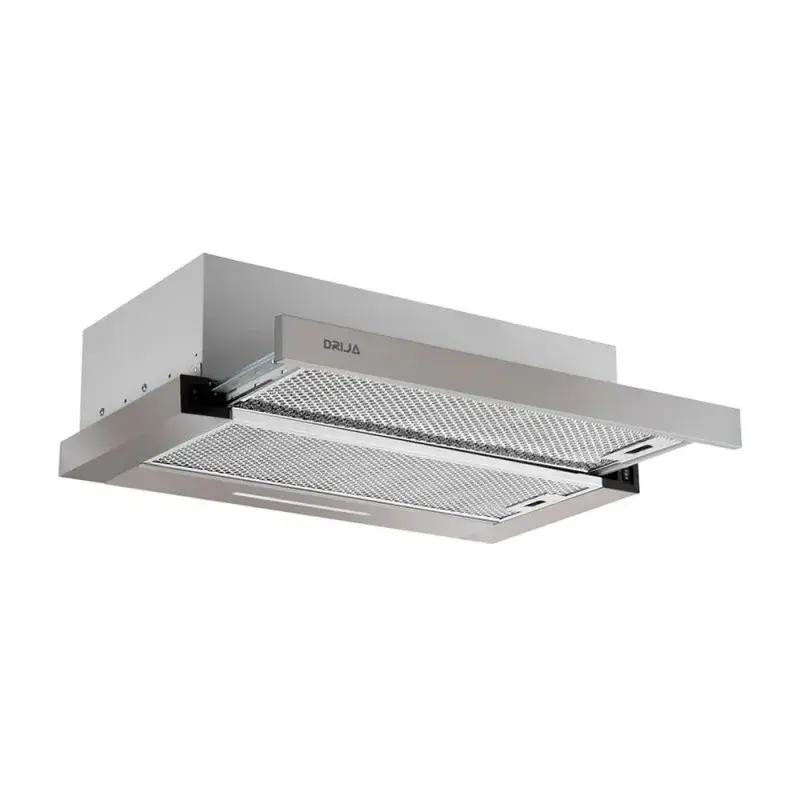 Drija Extractor de grasa empotrable de 90cm con filtro de acero aluminio y de carbón retractil90