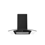 Drija Extractor de grasa touch 90cm negro mate prismatouch90