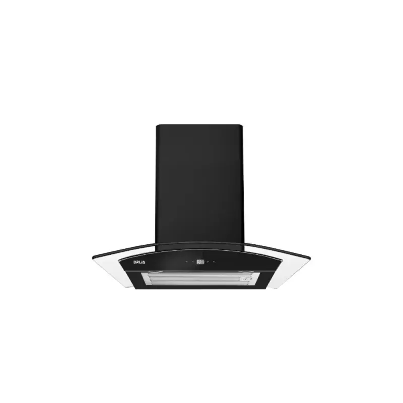 Drija Extractor de grasa touch 59.8cm negro mate prismatouch60