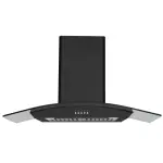 Drija Extractor de grasa 89.5cm negro mate galaxy90