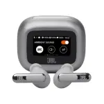 Jbl Audifonos inalambricos live beam 3 plateado silam