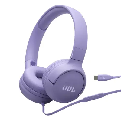 Jbl Audifonos diadema tune 520c púrpura usb-c t520c