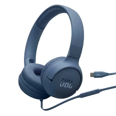 Jbl Audifonos diadema tune 520c azul usb-c t520c