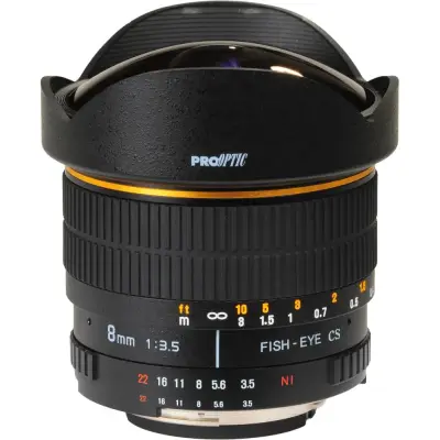 Bower Lente 8 mm f3.5 ultra fast fisheye sly358