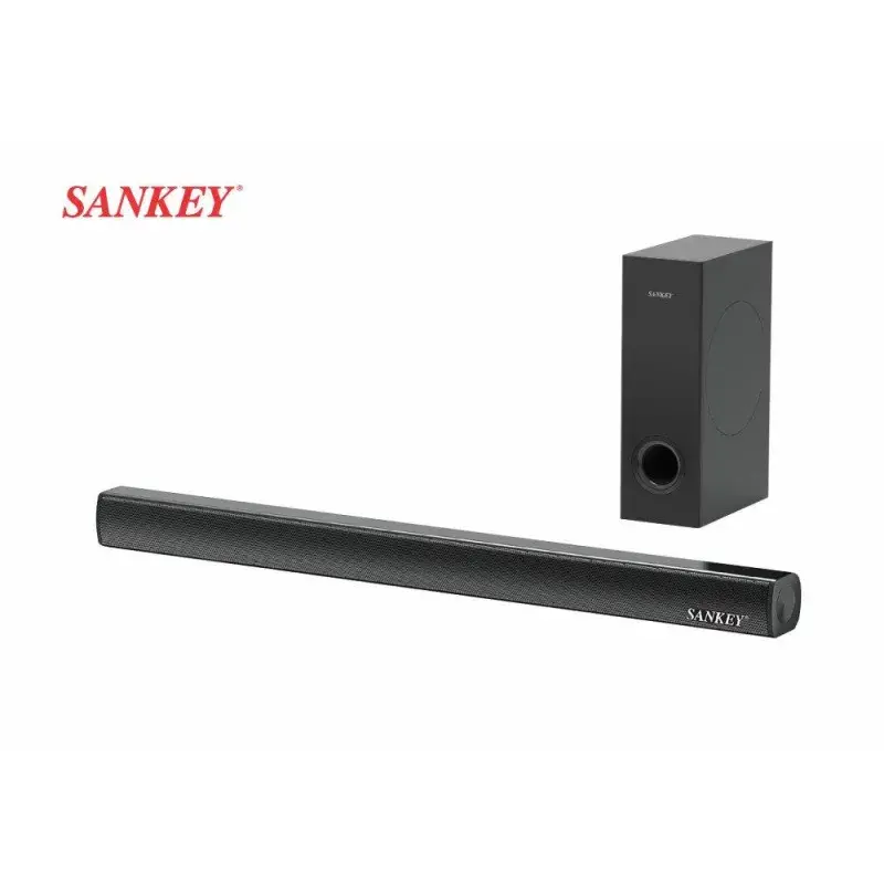 Sankey Barra de sonido 60w bluetooth 2.1 canales + subwoofer hmt66