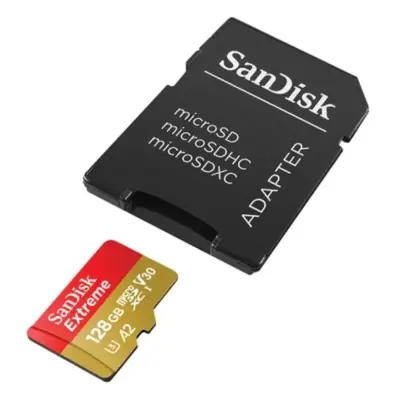 Sandisk Memoria micro sd sandisk xtreme 128gb uhsi c10 a2 u3 v30 sdsqxaa128