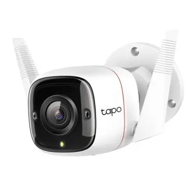 Tp-link Cámara de vigilancia para exteriores con visión nocturna y detección ia c310