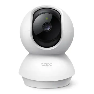Tp-link Cámara de vigilancia inalámbrica wi-fi 1080p visión 360° visión nocturna con detección ia c200