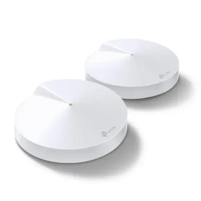 Tp-link Paquete de 2 router red de malla de wi-fi whole home mesh ac1300 deco m5