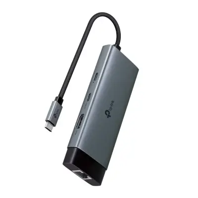 Tp-link Hub usb-c 6 en 1 con puerto hdmi  y carga rapida 100w uh6120