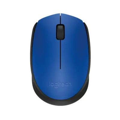 Logitech Mouse inalambrico plug and play azul m170