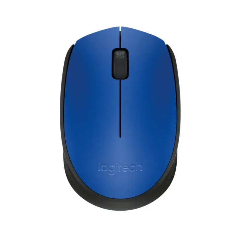 Logitech Mouse inalambrico plug and play azul m170