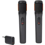 Jbl 2 micrófonos inalámbricos partybox recargables 2.4 ghz