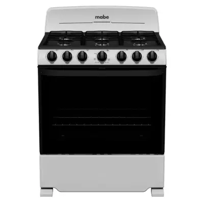 Mabe Estufa a gas con horno 30" plata mercury 7622baps2