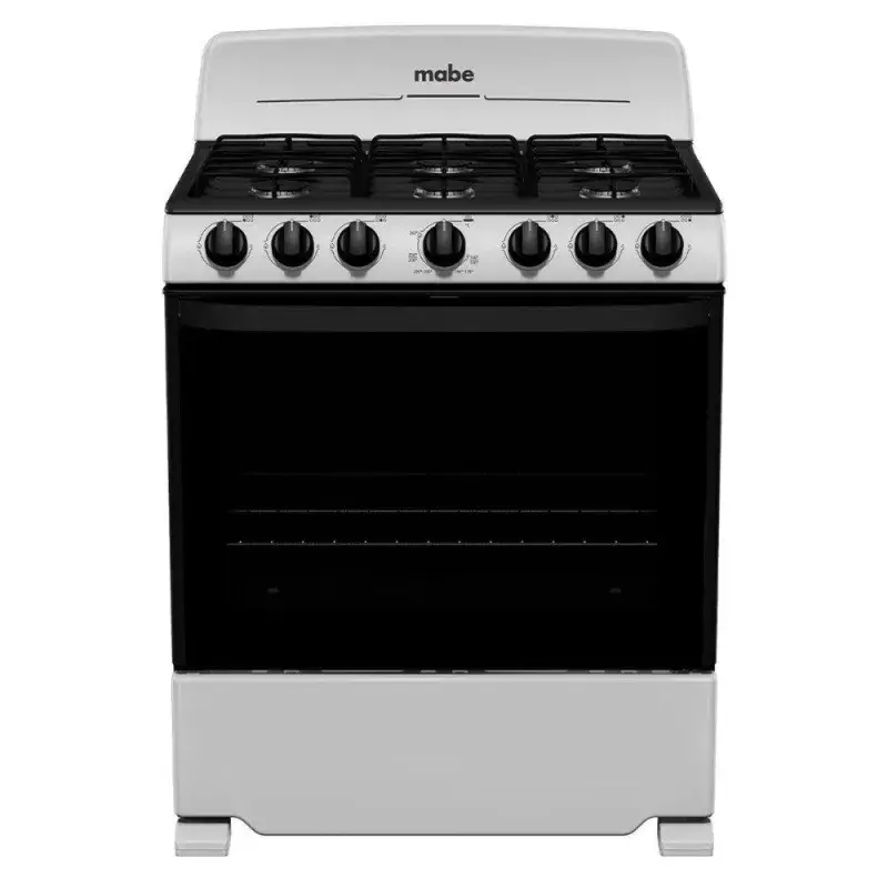 Mabe Estufa a gas con horno 30" plata mercury 7622baps2