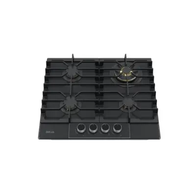 Drija Estufa empotrable a gas con mesa de vitroceramica mate 4 quemadores italia