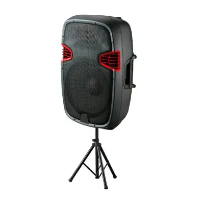 Sankey Bocina de 175w radio fm bluetooth con entrada a microfono pa15152