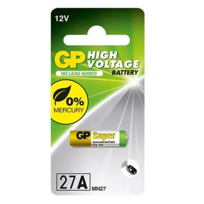 Gp Bateria pila de alto voltaje alcalina 12v 27a