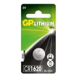 Gp Bateria pila de botón de litio 3v cr1620