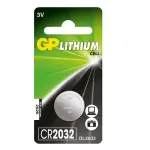 Gp Bateria pila de botón de litio 3v cr2032