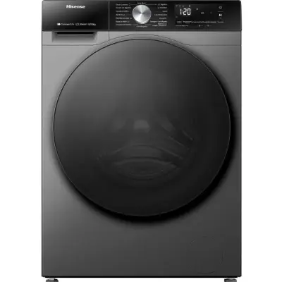 Hisense Lavadora secadora 2en1 15kg - 10kg carga frontal color gris wd3s1543