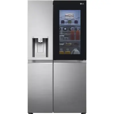 Lg Refrigeradora side by side de 22.4p³ instaview door in door craft ice vs25xh