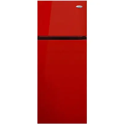 Sankey Refrigeradora de 7 cuft color rojo con luz interior
