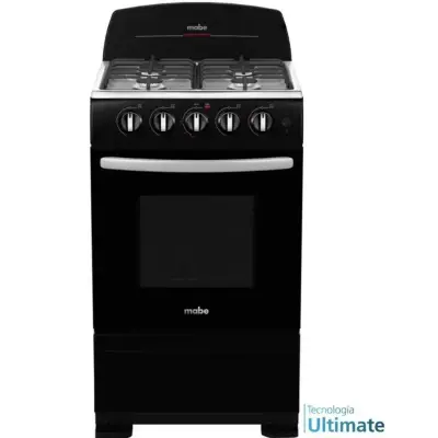 Mabe Estufa de 20" 4 quemadores horno multifuncional ema5105