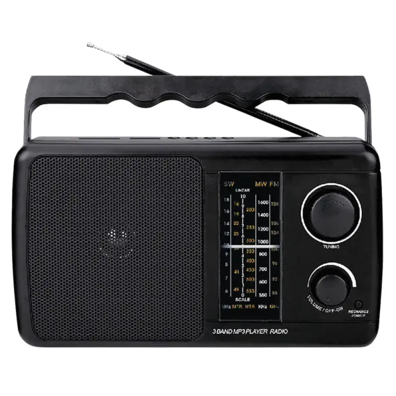 Sankey Radio portatil sintonizador fm/mw/sw bluetooth