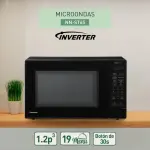 Panasonic Microondas de 1.2cuft inverter negro nnst65q