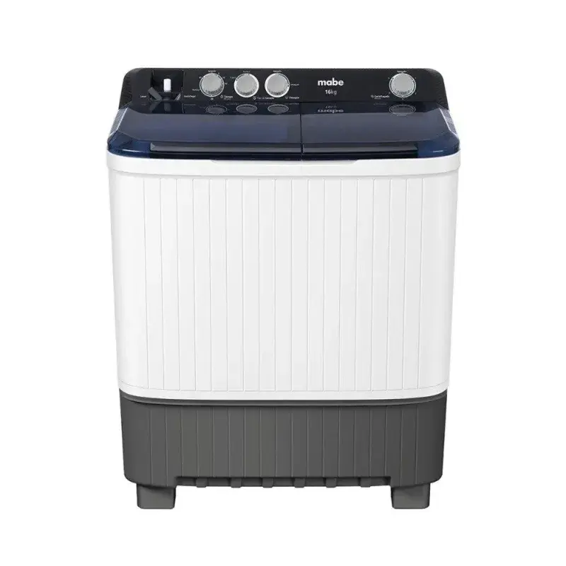 LAVADORA SEMI AUTOMÁTICA MABE 16KG BLANCA LMDX6124HBAB0
