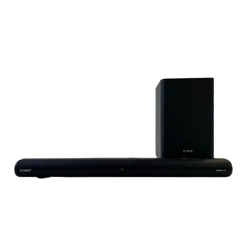 Sankey Barra de sonido 2.1ch 200w rms con sonido envolvente 3d hmt200