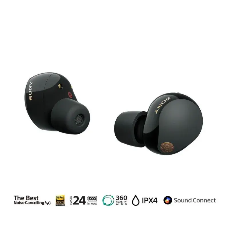 Sony Audifonos inalambricos con noise cancelling wf1000xm5 negro