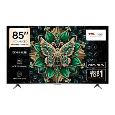 Tcl Smart tv de 85" qd-miniled 4k 144hz google tv c6k