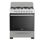 Sankey Estufa a gas de 30" 6 quemadores color gris